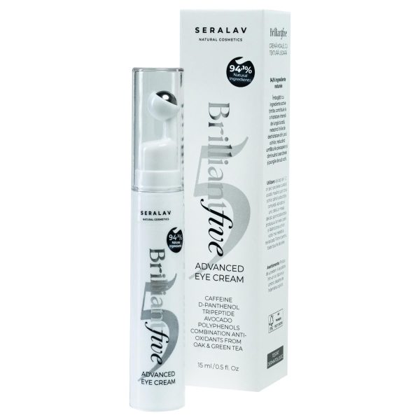 BRILLIANT FIVE – Crema avansata pentru ochi - 94,1% Ingrediente Naturale