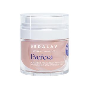 EVEREVA - Cremă instant pentru fermitate și reducerea ridurilor – 98,37 % Ingrediente Naturale