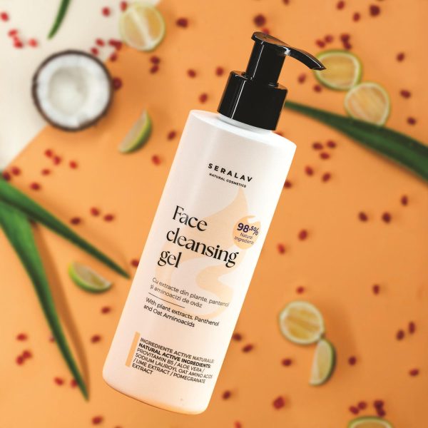 SERALAV GEL DE CURATARE PENTRU FATA - 98,5% Ingrediente Naturale