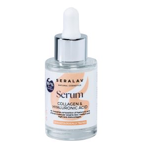SERALAV SER CU COLLAGEN & HYALURONIC ACID PENTRU FATA - 98,2 % Ingrediente Naturale