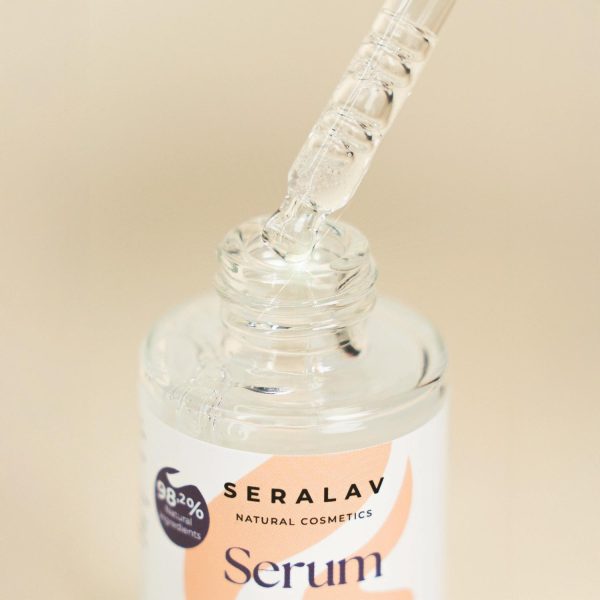 SERALAV SER CU COLLAGEN & HYALURONIC ACID PENTRU FATA - 98,2 % Ingrediente Naturale