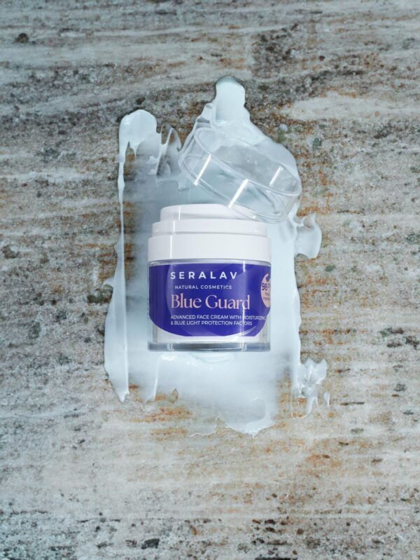 Christmas Set: Blue Guard advanced face cream + Serum Collagen & Hyaluronic Acid, LIP BALM CADOU