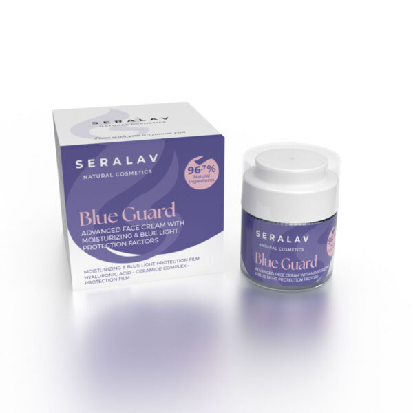 simulare-3D-borcan-creme-Seralav-Blue-Guard-R2-Alese-Current-View BLUE GUARD - Cremă hidratantă și cu protecție împotriva luminii albastre - 98,37% Ingrediente Naturale