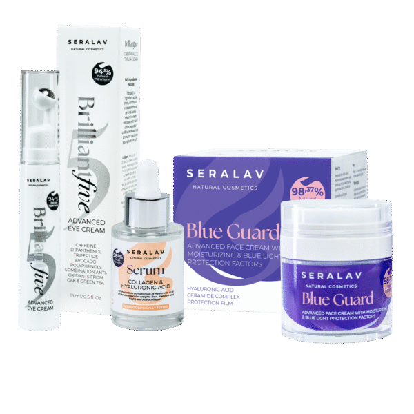 SERALAV SET DAILY CARE: Blue Guard + Serum + Brilliant 5